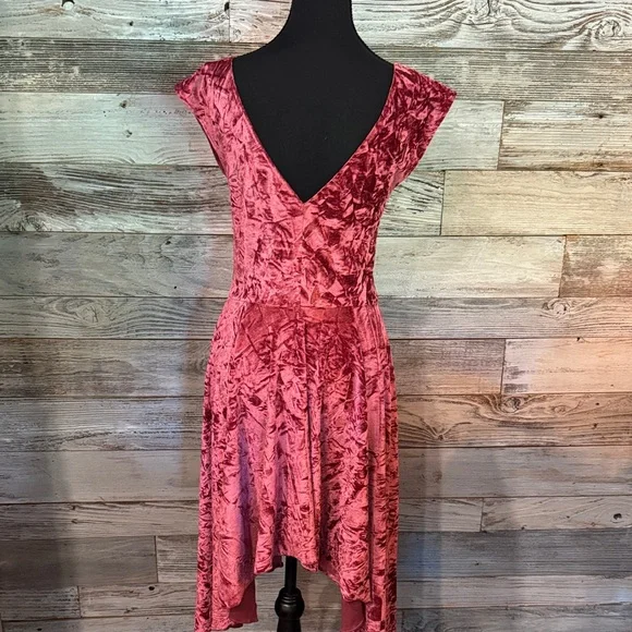 Silence + Noise Pink High Low Dress - Picture 3 of 4